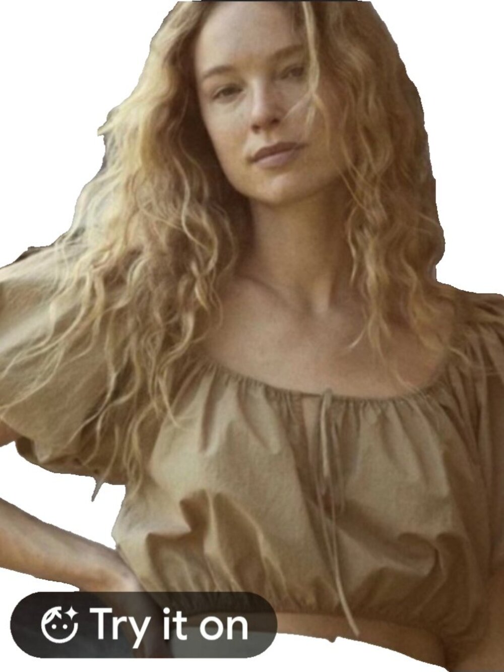 DOEN Topaz Top Women Size XXS Prairie Sands color.